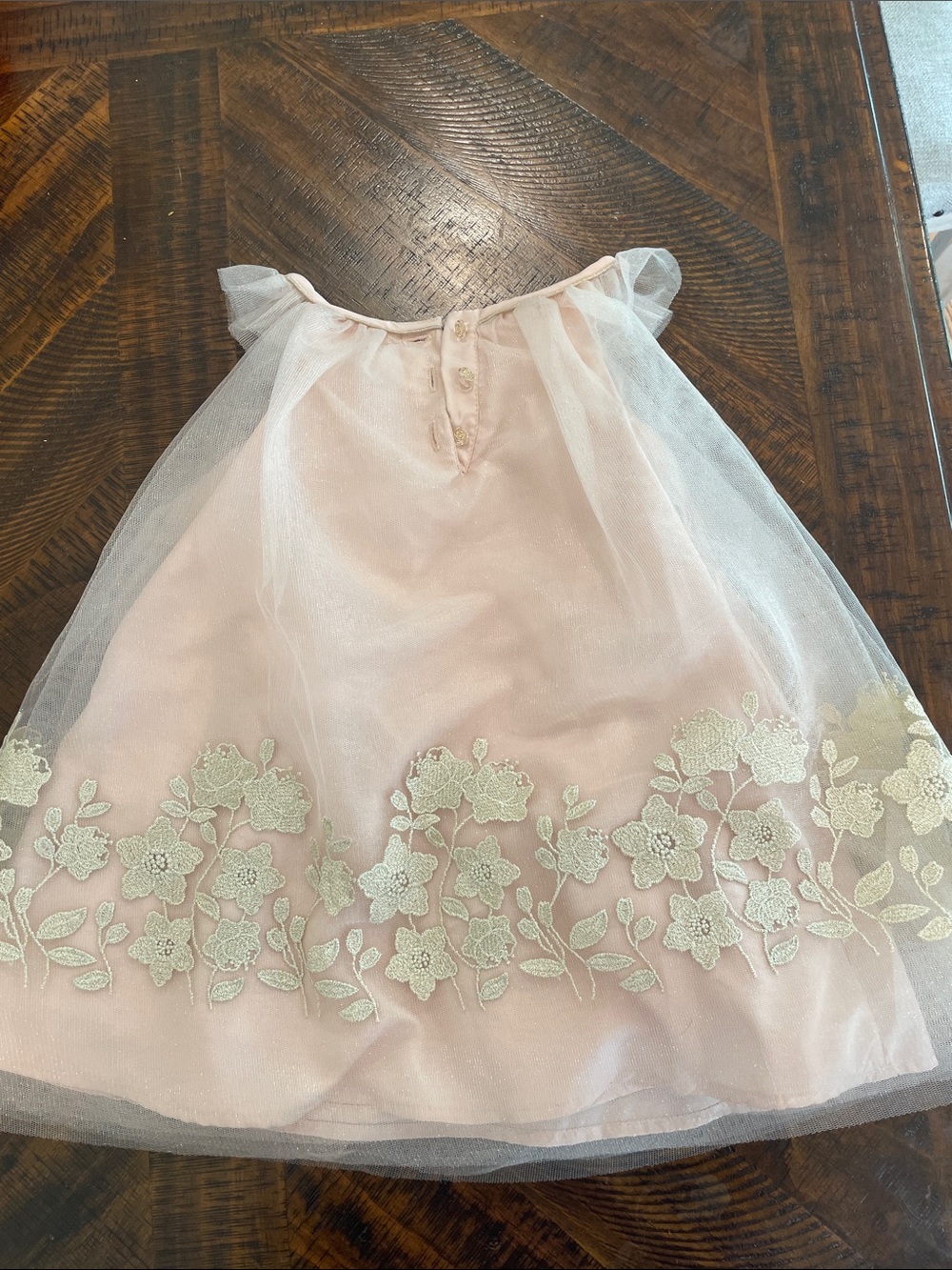 Catherine Malandrino Pale Blush Baby Dress - Picture 3 of 3